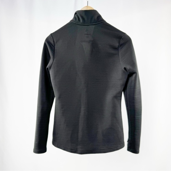 Adidas Golf Thumb Hole‎ Full Zip Textured Jacket in Black Size Small - Picture 6 of 7